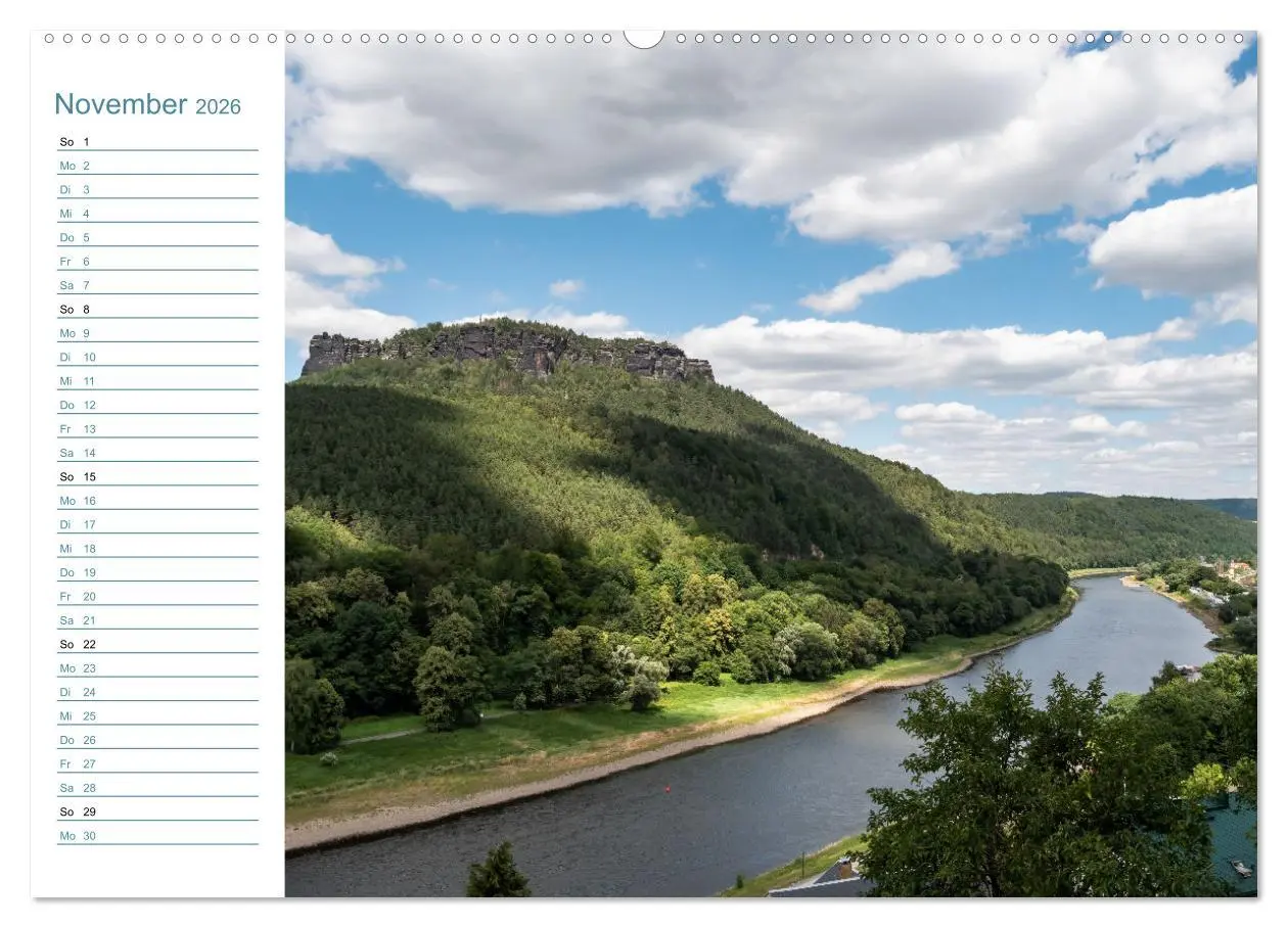 Bild: 9783457543382 | Lebensadern - Elbsandstein (Wandkalender 2026 DIN A2 quer),...