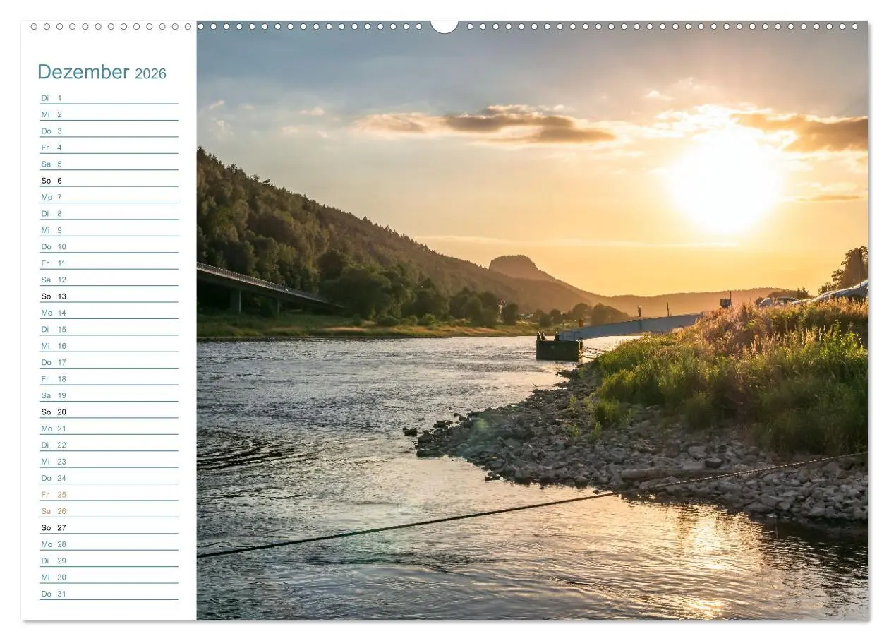 Bild: 9783457543382 | Lebensadern - Elbsandstein (Wandkalender 2026 DIN A2 quer),...