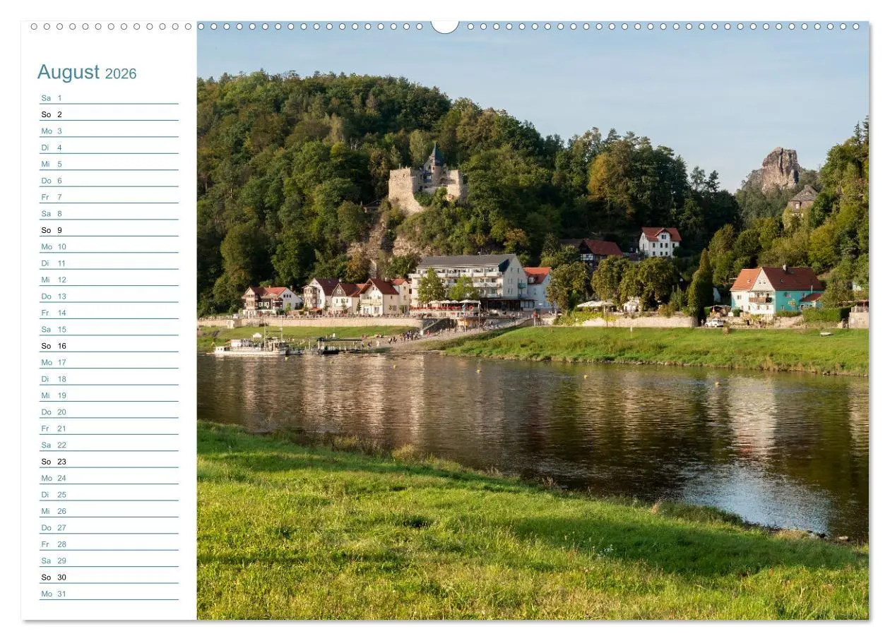 Bild: 9783457543382 | Lebensadern - Elbsandstein (Wandkalender 2026 DIN A2 quer),...