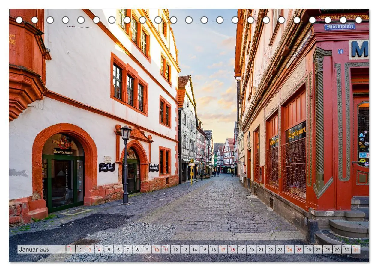 Bild: 9783457613382 | Alsfeld Impressionen (Tischkalender 2026 DIN A5 quer), CALVENDO...