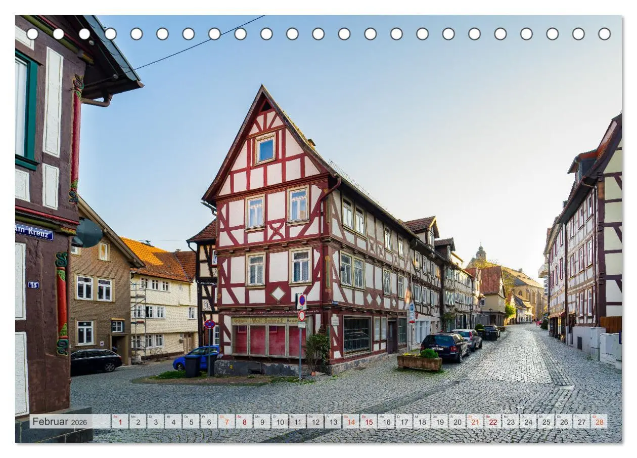 Bild: 9783457613382 | Alsfeld Impressionen (Tischkalender 2026 DIN A5 quer), CALVENDO...