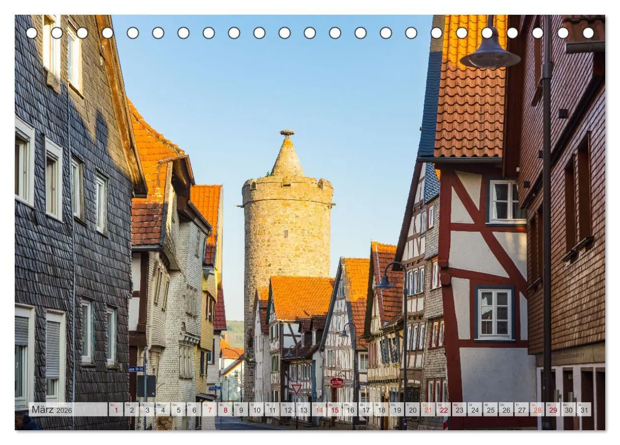 Bild: 9783457613382 | Alsfeld Impressionen (Tischkalender 2026 DIN A5 quer), CALVENDO...