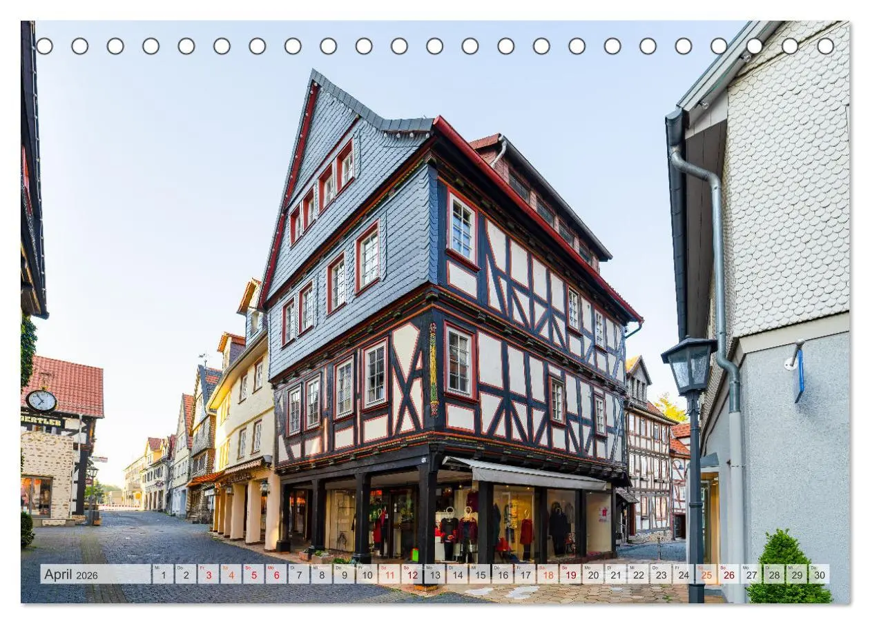 Bild: 9783457613382 | Alsfeld Impressionen (Tischkalender 2026 DIN A5 quer), CALVENDO...