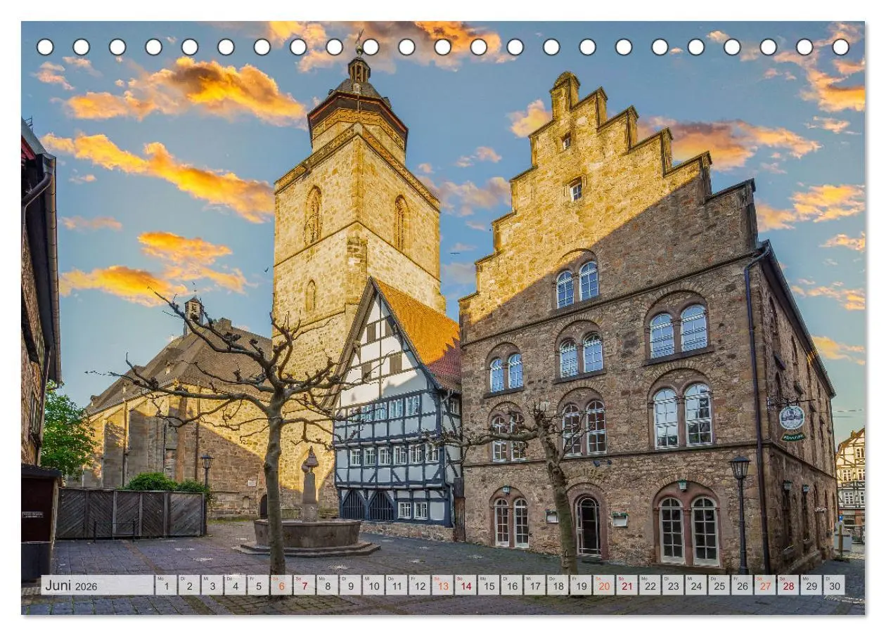 Bild: 9783457613382 | Alsfeld Impressionen (Tischkalender 2026 DIN A5 quer), CALVENDO...
