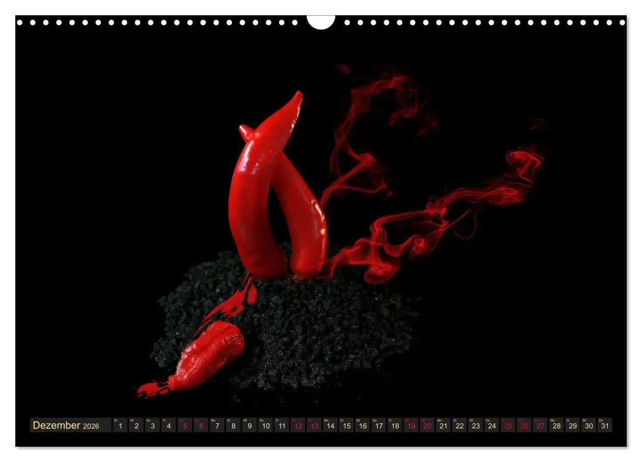 Bild: 9783457853382 | Scharfe Chili Fantasien - Creative Food Design (Wandkalender 2026...