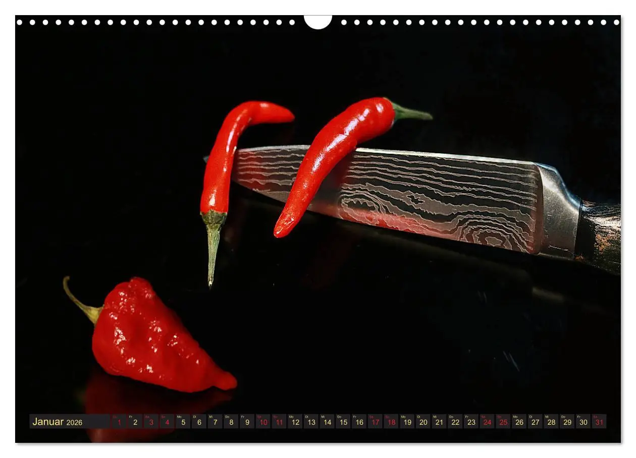 Bild: 9783457853382 | Scharfe Chili Fantasien - Creative Food Design (Wandkalender 2026...