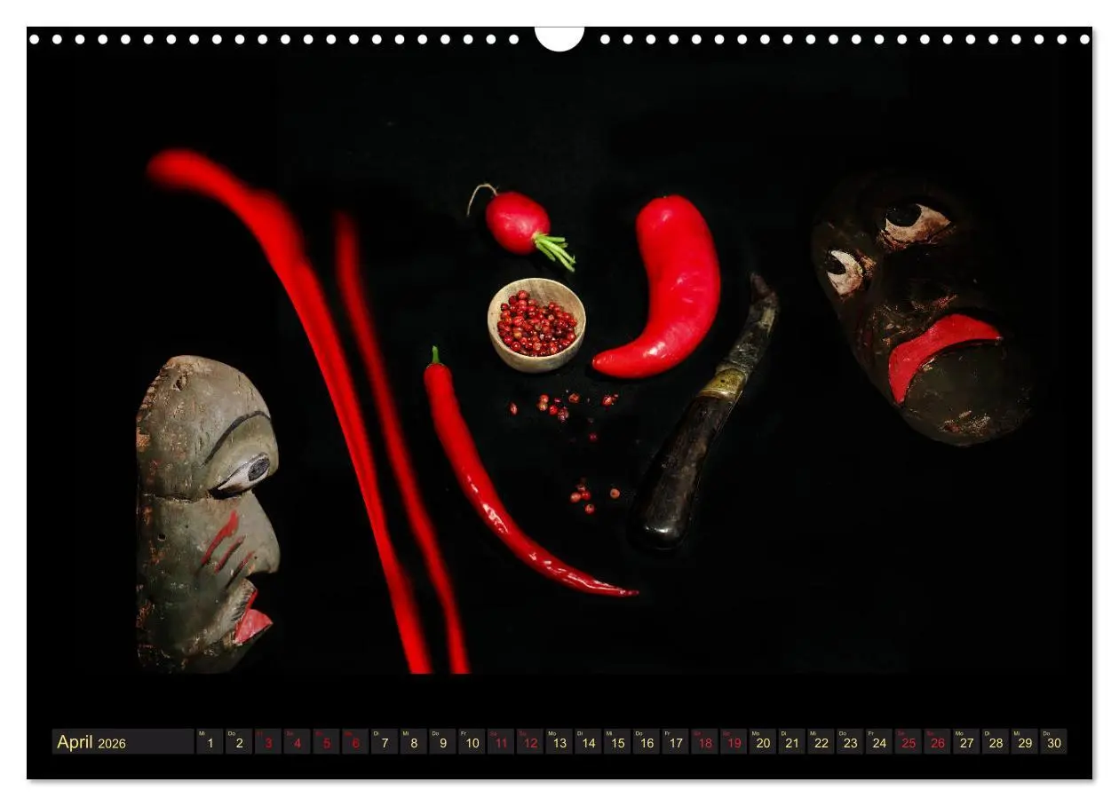 Bild: 9783457853382 | Scharfe Chili Fantasien - Creative Food Design (Wandkalender 2026...