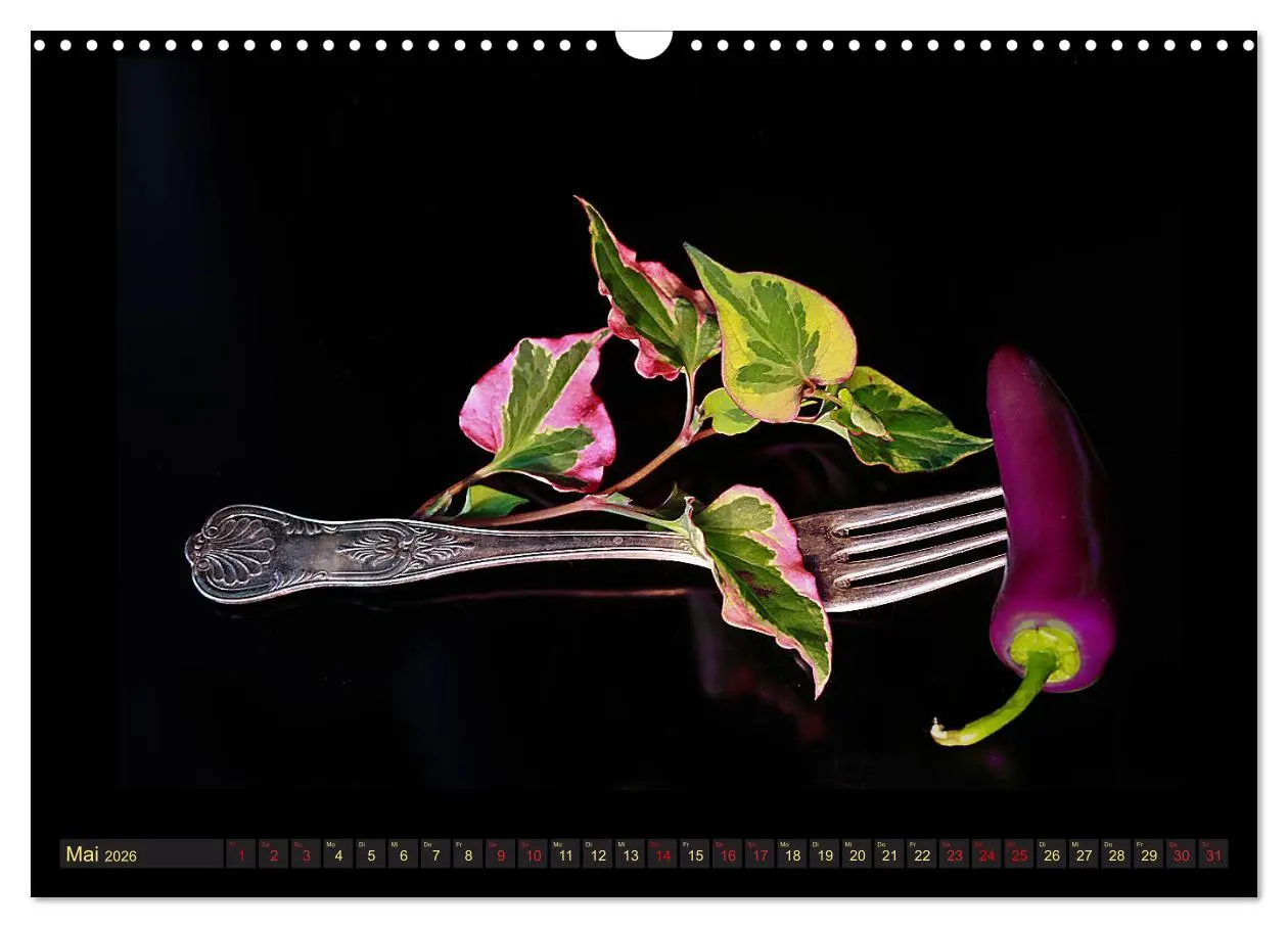 Bild: 9783457853382 | Scharfe Chili Fantasien - Creative Food Design (Wandkalender 2026...