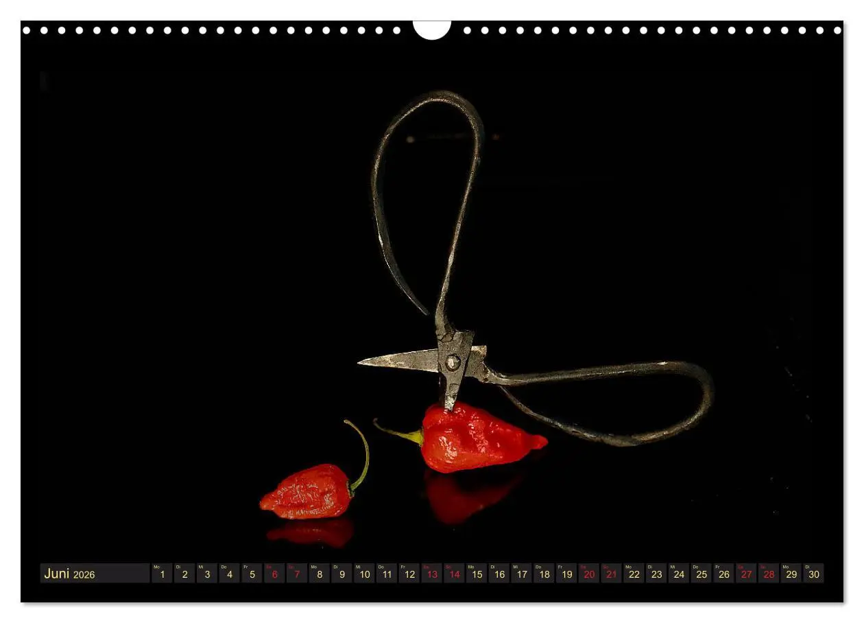 Bild: 9783457853382 | Scharfe Chili Fantasien - Creative Food Design (Wandkalender 2026...