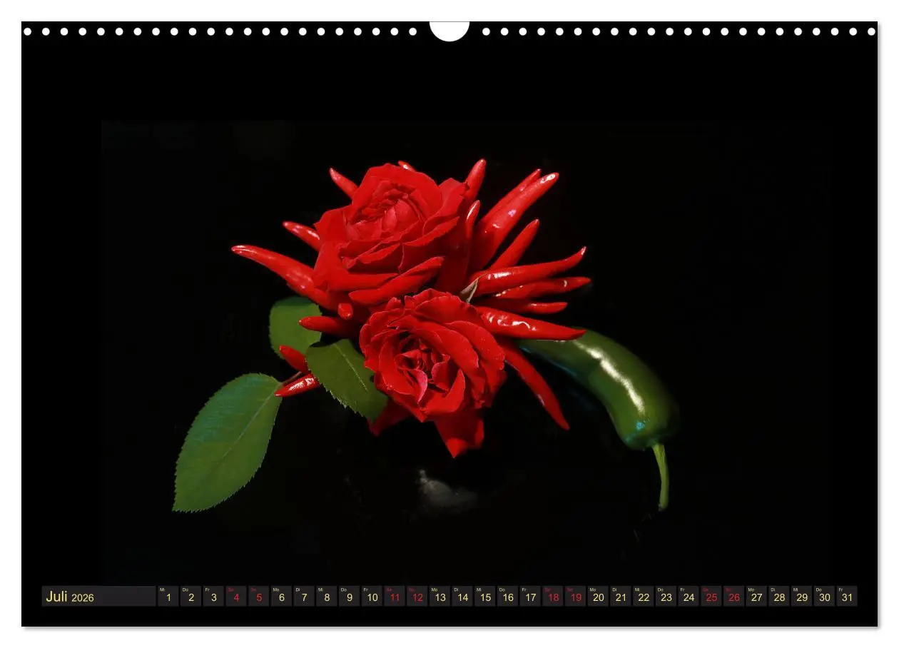 Bild: 9783457853382 | Scharfe Chili Fantasien - Creative Food Design (Wandkalender 2026...