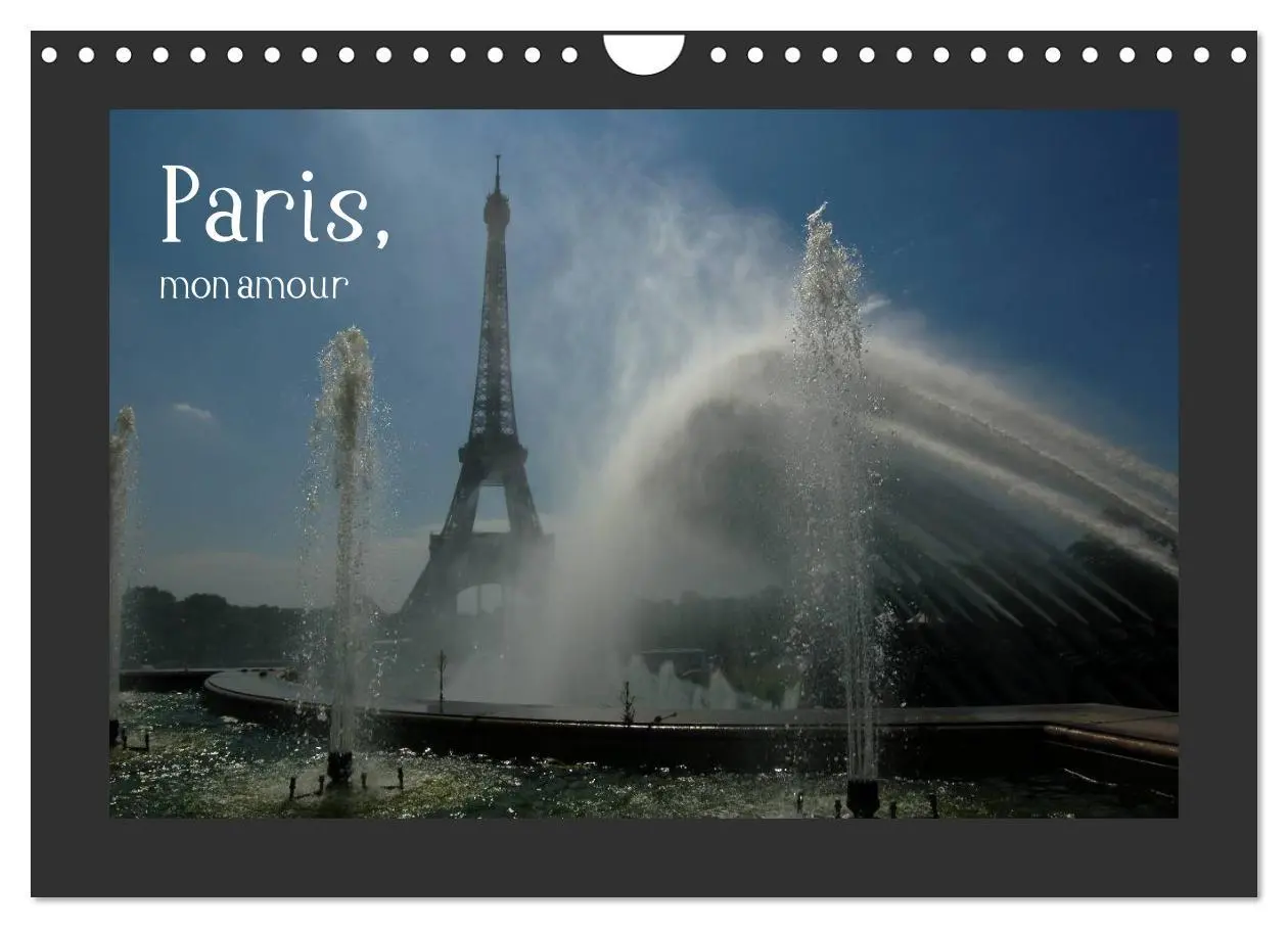 Cover: 9783516183382 | Paris, mon amour (Wandkalender 2026 DIN A4 quer), CALVENDO...