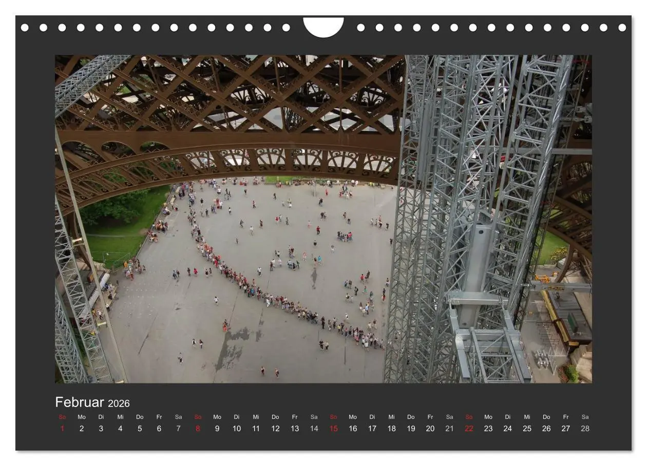 Bild: 9783516183382 | Paris, mon amour (Wandkalender 2026 DIN A4 quer), CALVENDO...