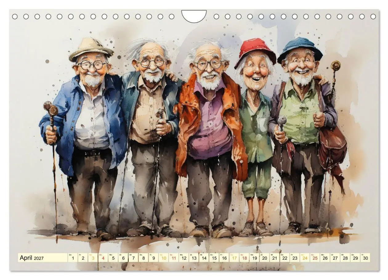 Bild: 9783569273382 | Lustiges Rentner Leben (Wandkalender 2027 DIN A4 quer), CALVENDO...