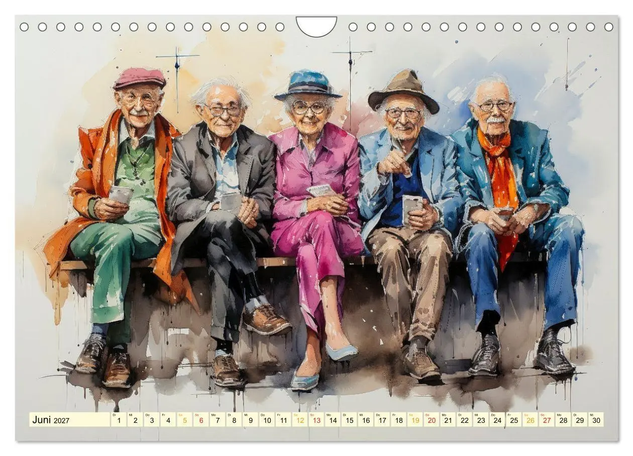 Bild: 9783569273382 | Lustiges Rentner Leben (Wandkalender 2027 DIN A4 quer), CALVENDO...