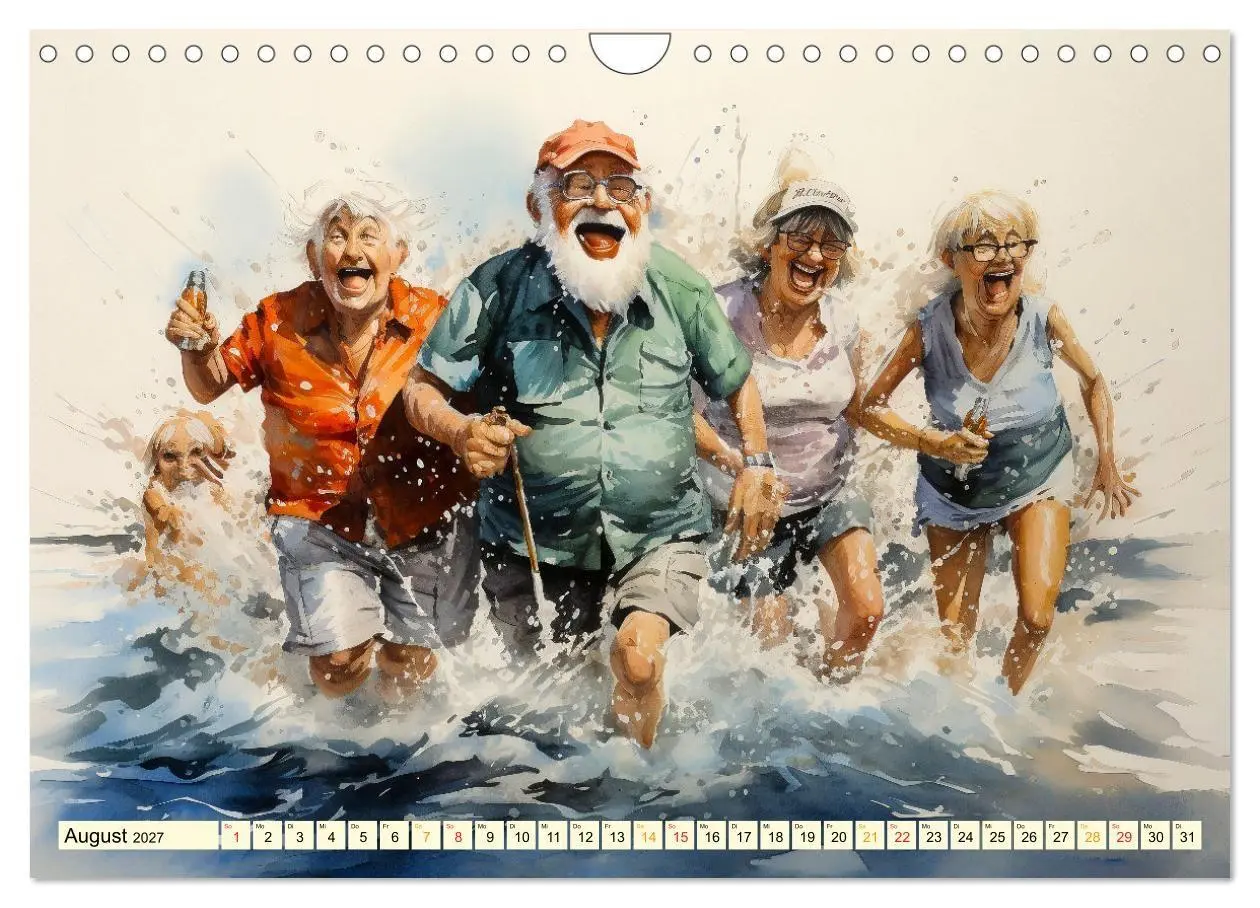 Bild: 9783569273382 | Lustiges Rentner Leben (Wandkalender 2027 DIN A4 quer), CALVENDO...