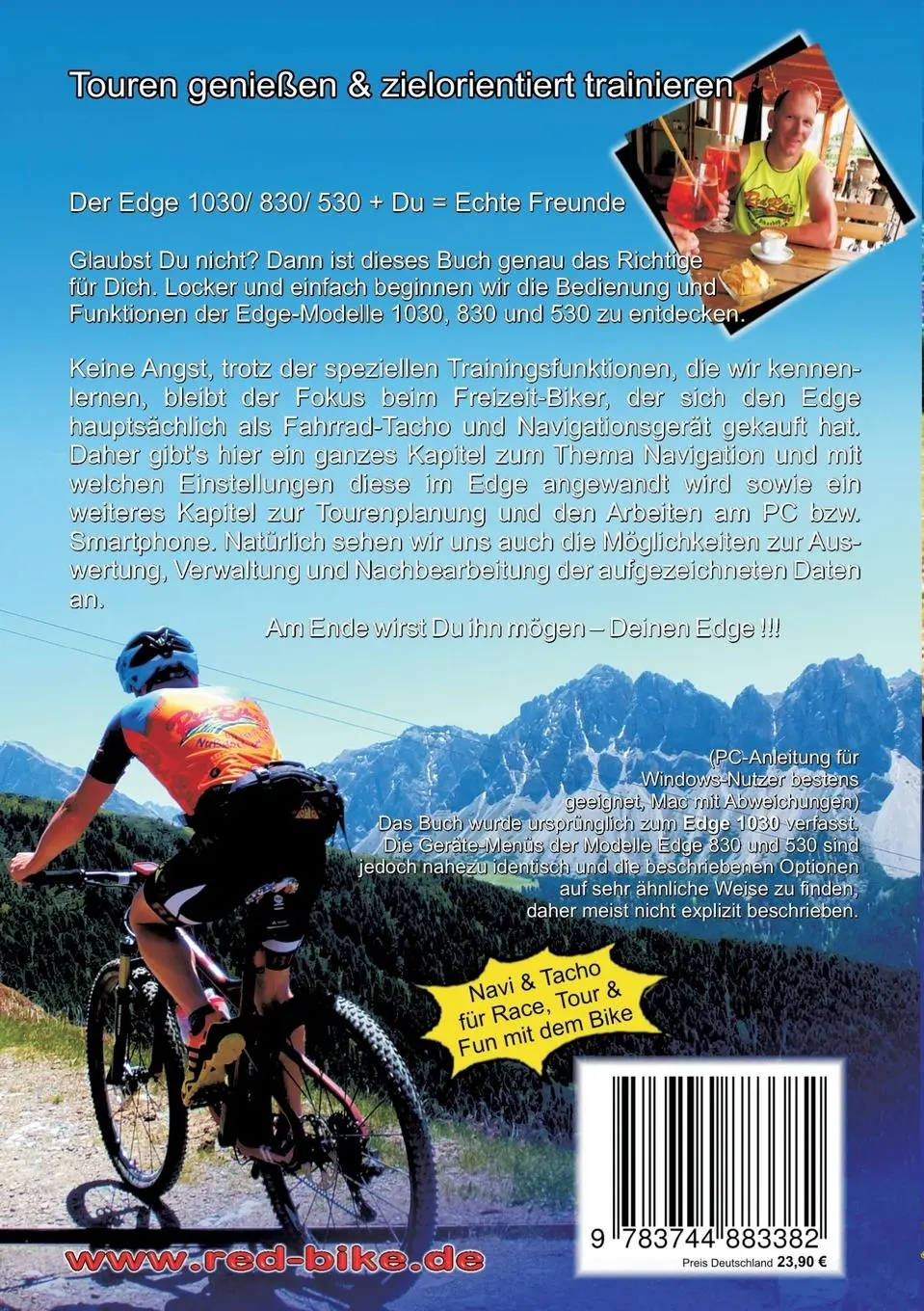 Rückseite: 9783744883382 | GPS Praxisbuch Garmin Edge 1030 | Nußdorf | Taschenbuch | 196 S.