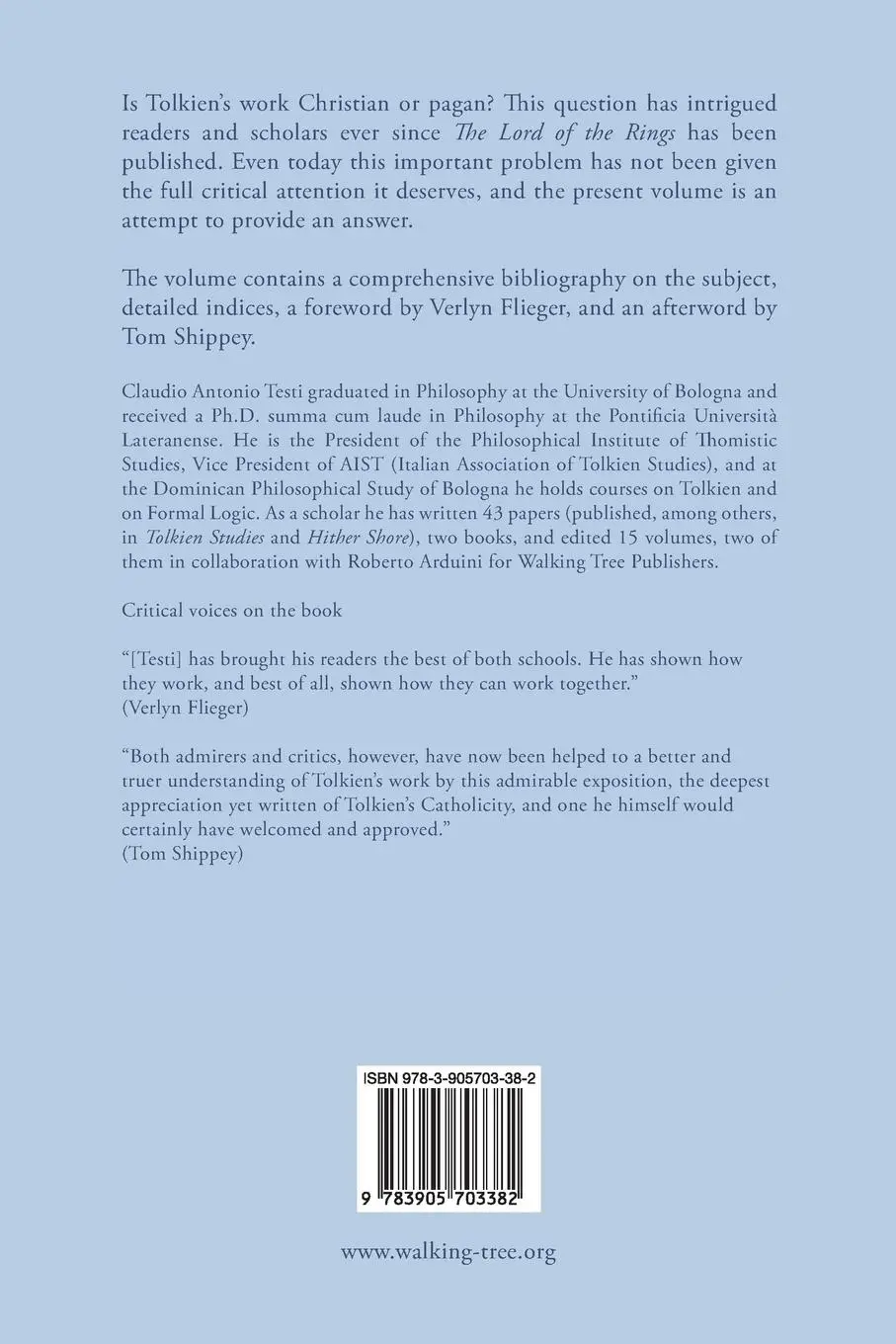 Rückseite: 9783905703382 | Pagan Saints in Middle-earth | Claudio A. Testi | Taschenbuch | 2018