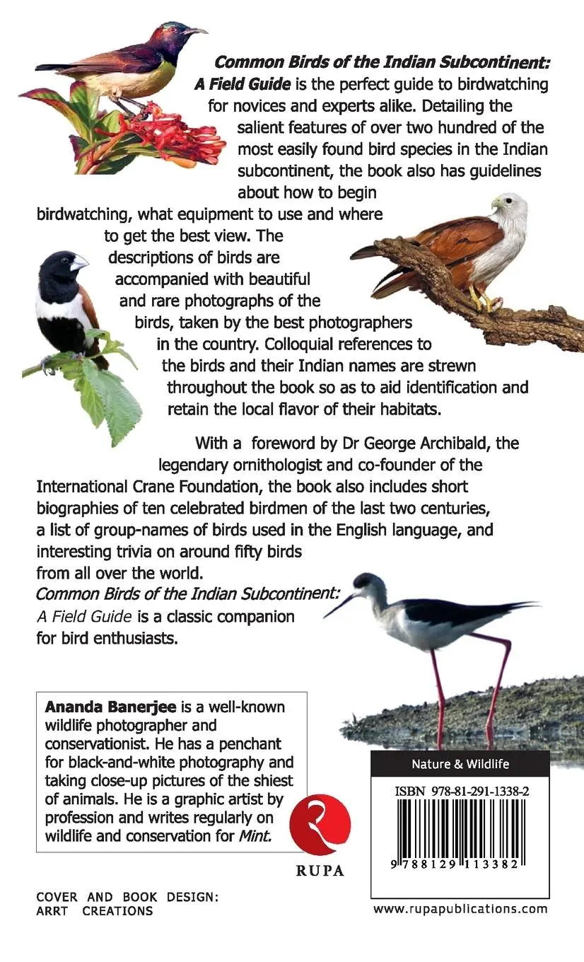 Rückseite: 9788129113382 | Common Birds of the Indian Subcontinent | Ananda Banerjee | Buch