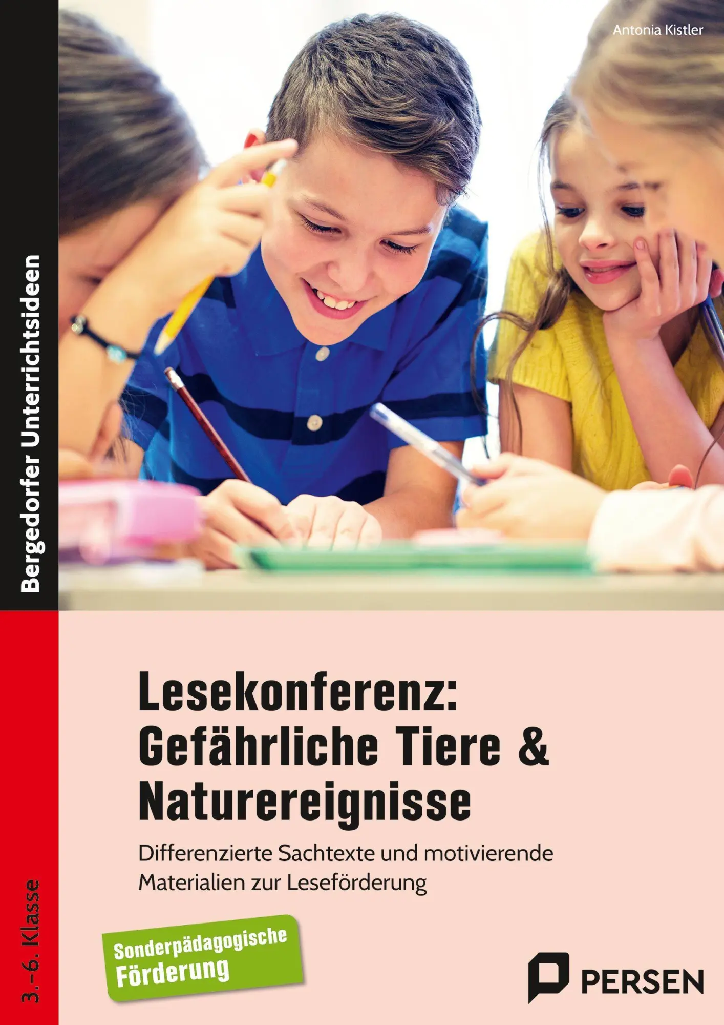 Cover: 9783403213482 | Lesekonferenz: Gefährliche Tiere &amp; Naturereignisse | Antonia Kistler