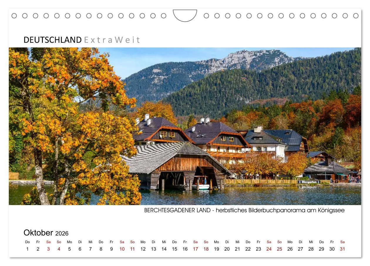 Bild: 9783457773482 | Impressionen aus dem Berchtesgadener Land (Wandkalender 2026 DIN A4...