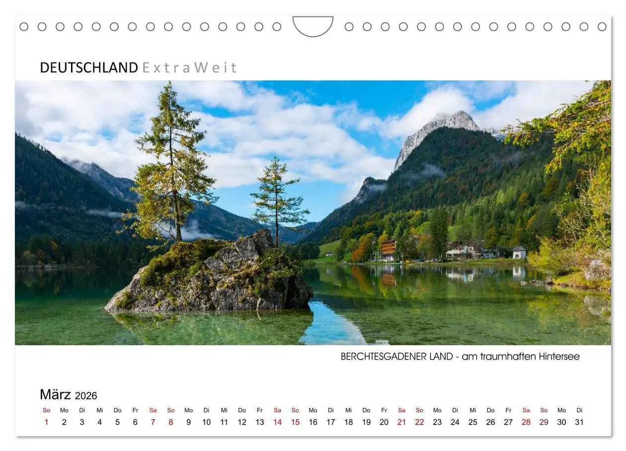 Bild: 9783457773482 | Impressionen aus dem Berchtesgadener Land (Wandkalender 2026 DIN A4...