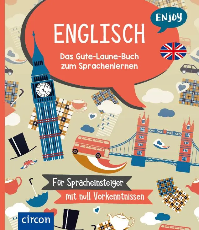 Cover: 9783817443482 | Enjoy Englisch | Das Gute-Laune-Buch zum Sprachenlernen | Sigrid Oser