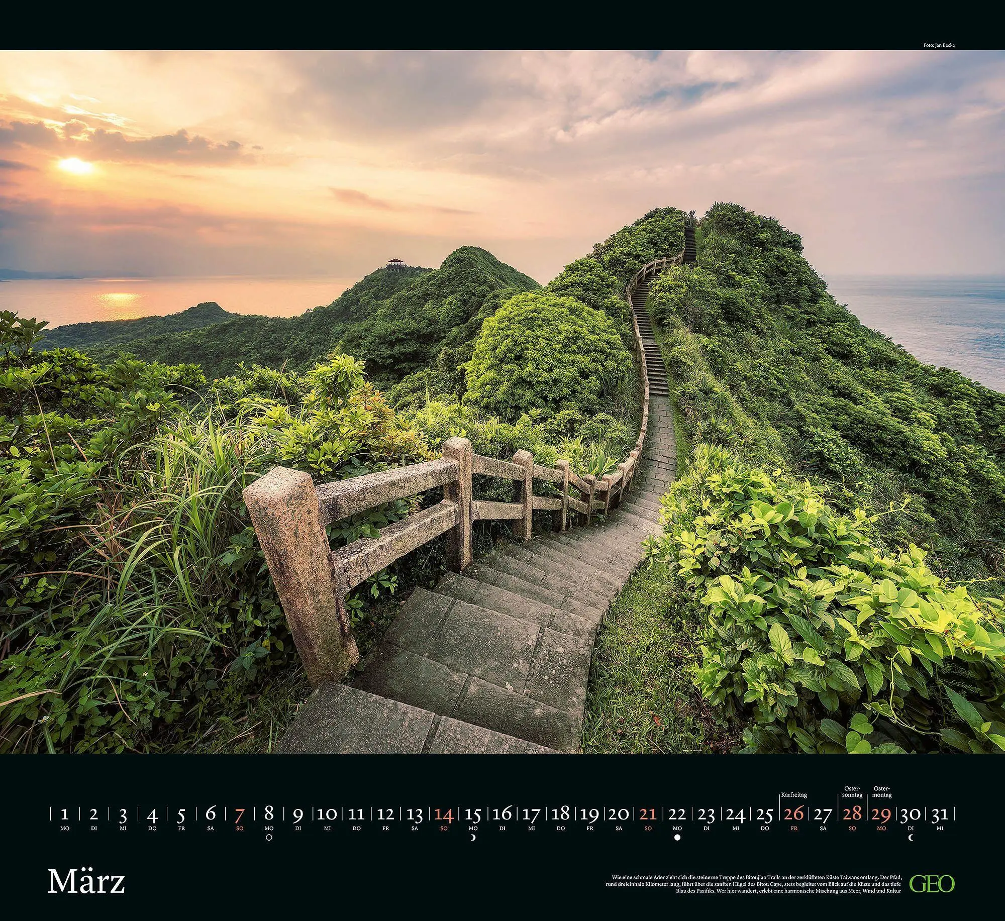 Bild: 4069095013582 | GEO Klassiker: Traumpfade 2027 | Gruner+Jahr GmbH | Kalender | 14 S.