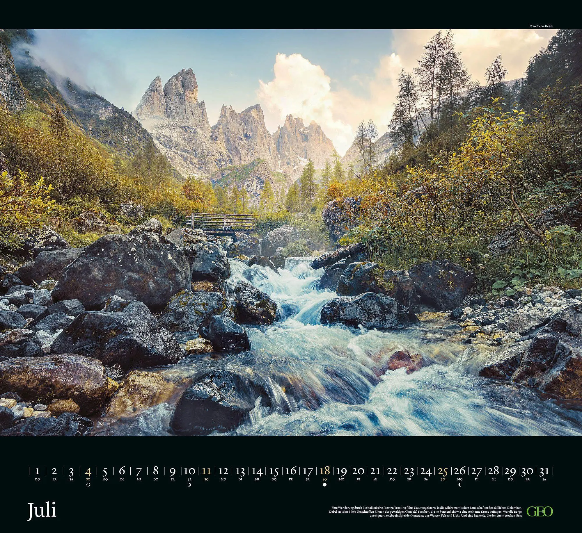Bild: 4069095013582 | GEO Klassiker: Traumpfade 2027 | Gruner+Jahr GmbH | Kalender | 14 S.