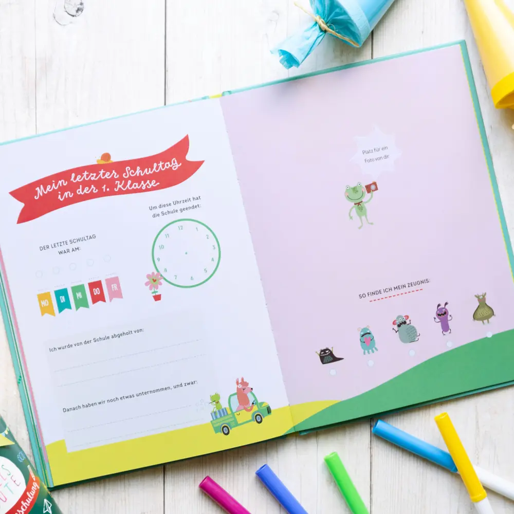 Bild: 4260308343582 | Hurra, endlich Schulkind! Mein 1. Schuljahr | Pattloch Verlag | Buch