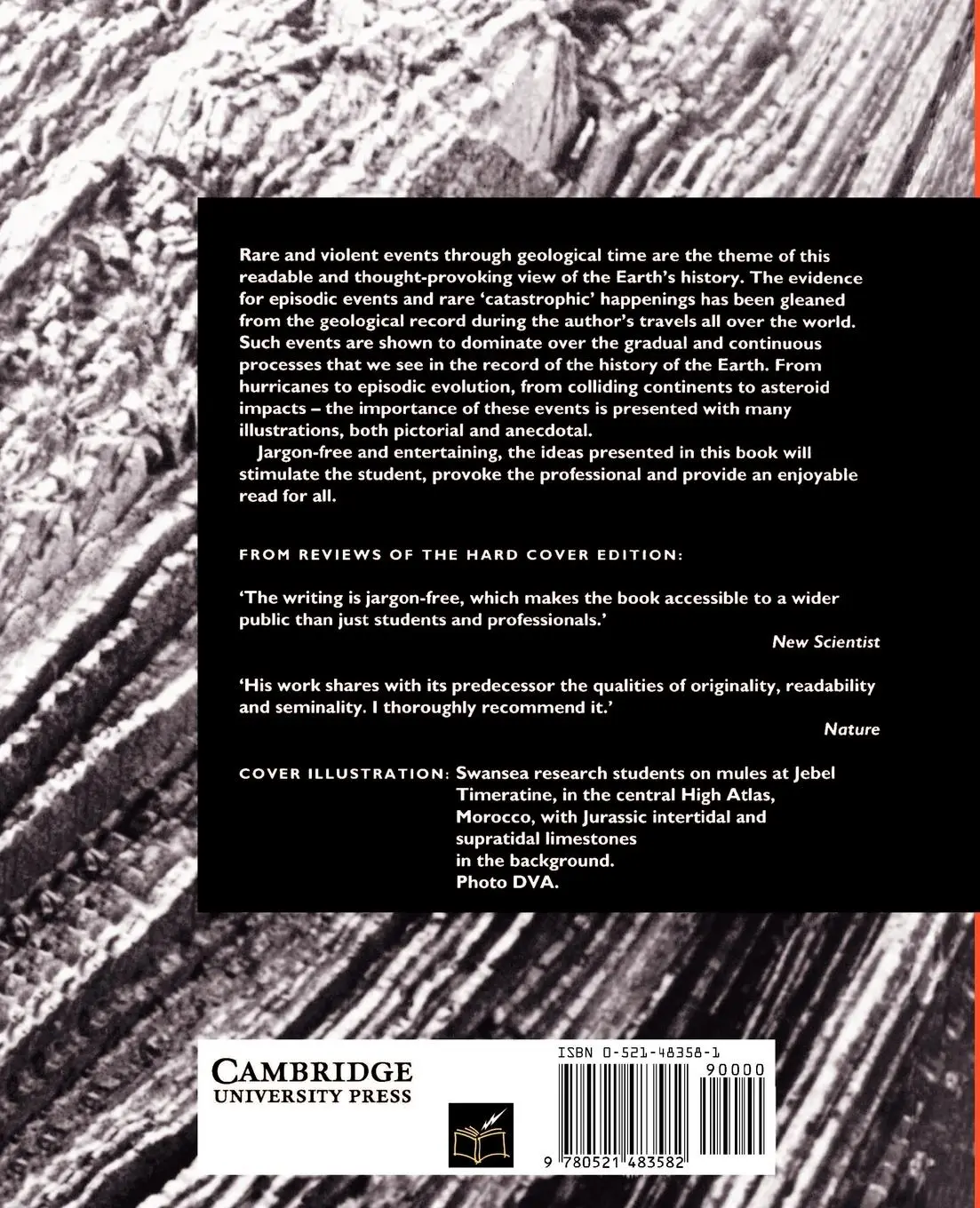 Rückseite: 9780521483582 | The New Catastrophism | Derek Ager | Taschenbuch | Paperback | 1993