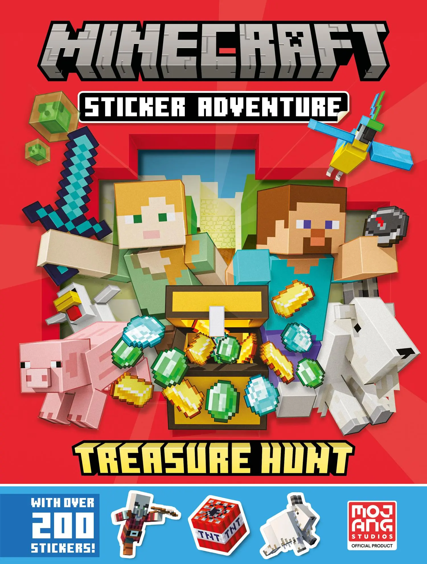 HarperCollins Publishers Minecraft Sticker Adventure, Treasure Hunt