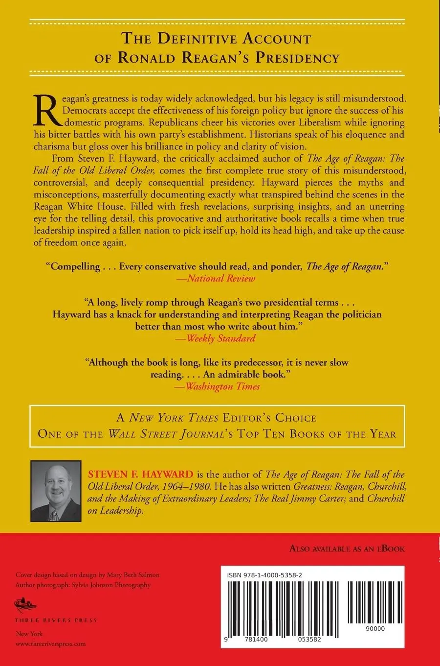 Rückseite: 9781400053582 | The Age of Reagan | The Conservative Counterrevolution: 1980-1989