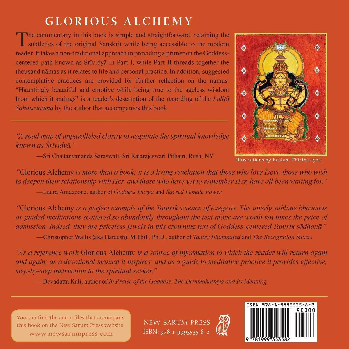 Rückseite: 9781999353582 | Glorious Alchemy | Living the Lalitā Sahasranāma | Buch