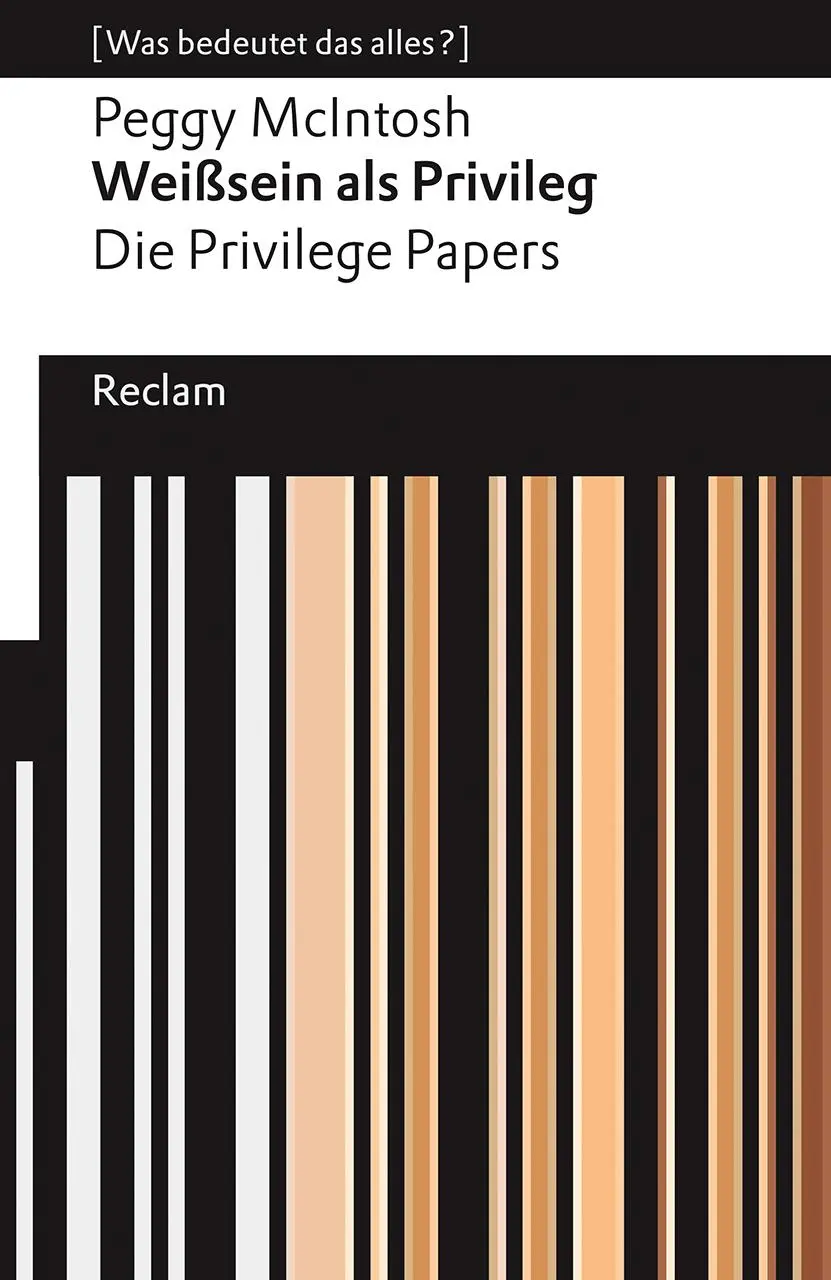 Cover: 9783150143582 | Weißsein als Privileg. Die Privilege Papers. [Was bedeutet das alles?]