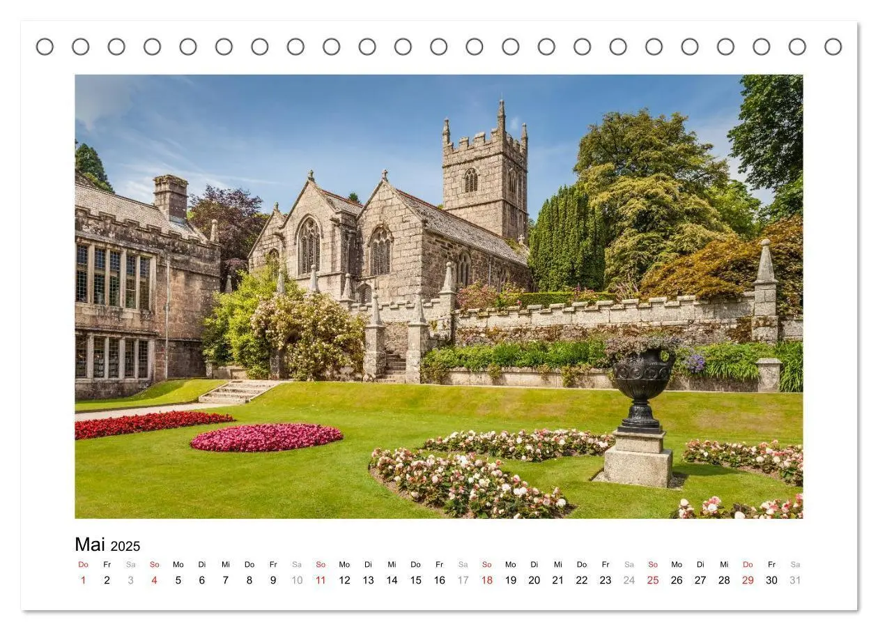 Bild: 9783435673582 | Cornwall - Land zwischen den Meeren (Tischkalender 2025 DIN A5...