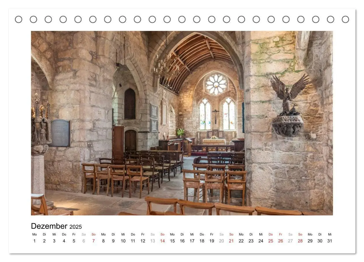 Bild: 9783435673582 | Cornwall - Land zwischen den Meeren (Tischkalender 2025 DIN A5...