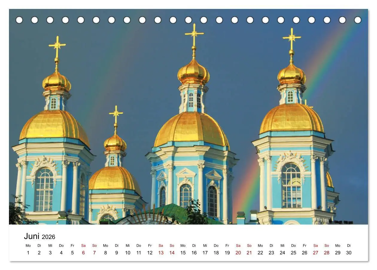 Bild: 9783457763582 | Goldenes Russland (Tischkalender 2026 DIN A5 quer), CALVENDO...
