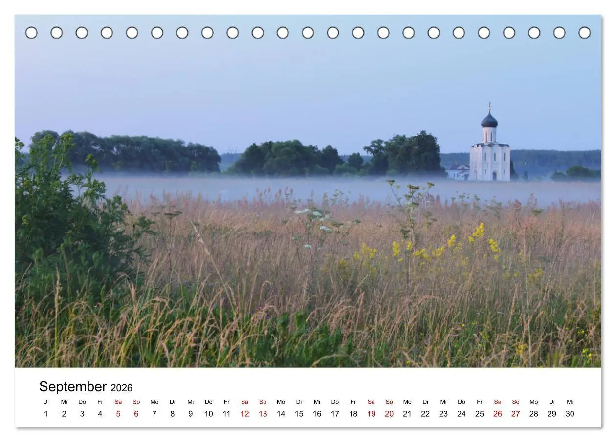Bild: 9783457763582 | Goldenes Russland (Tischkalender 2026 DIN A5 quer), CALVENDO...