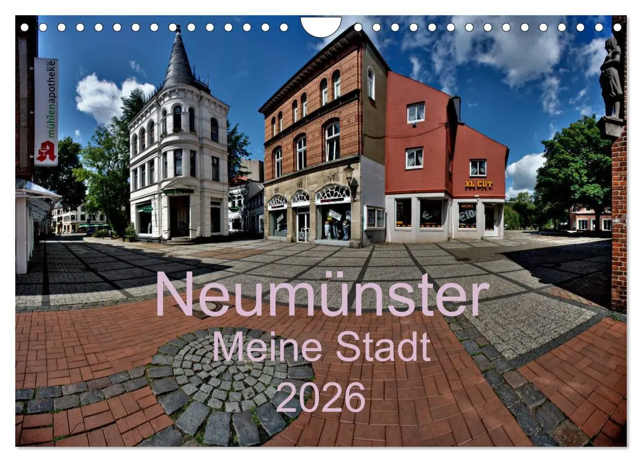 Cover: 9783516233582 | Neumünster - Meine Stadt (Wandkalender 2026 DIN A4 quer), CALVENDO...