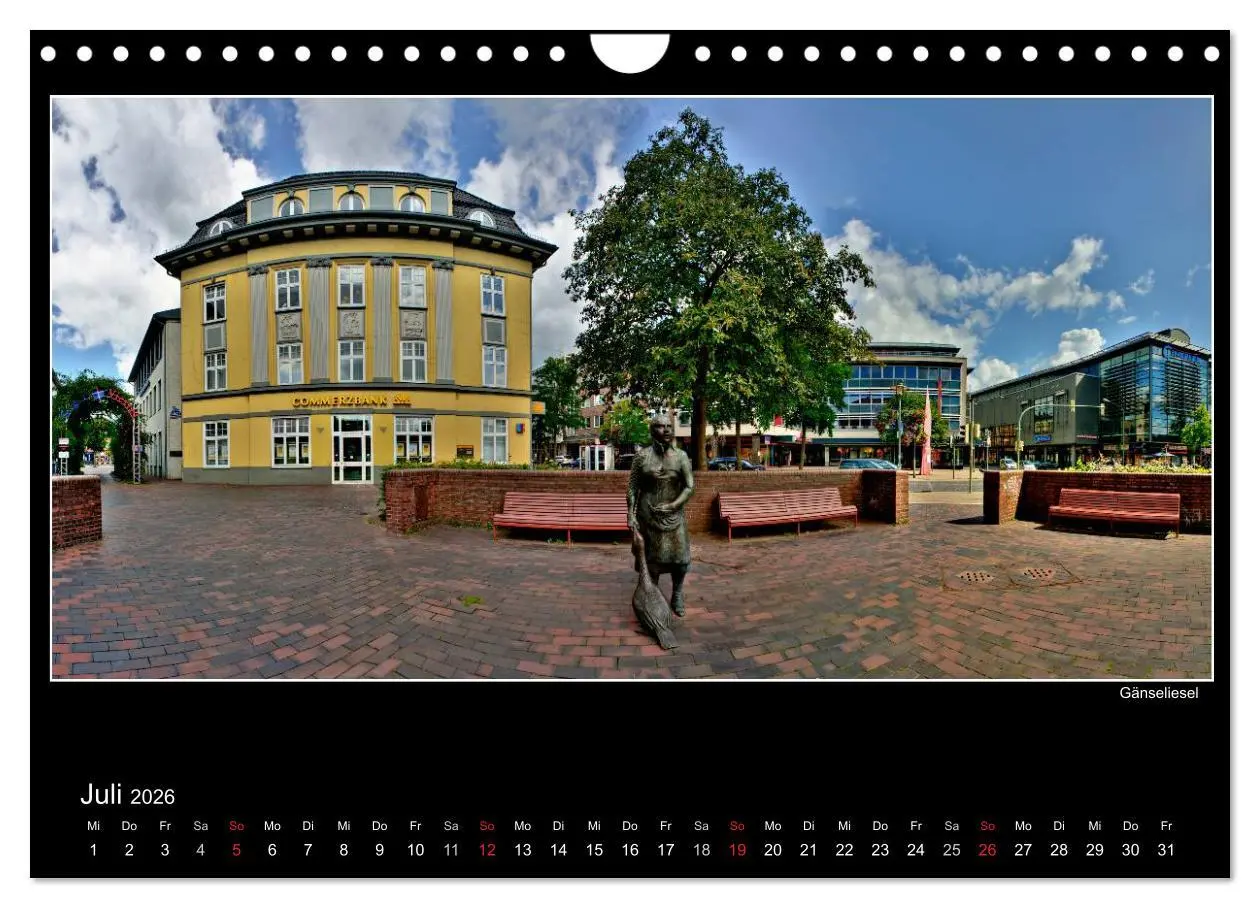 Bild: 9783516233582 | Neumünster - Meine Stadt (Wandkalender 2026 DIN A4 quer), CALVENDO...