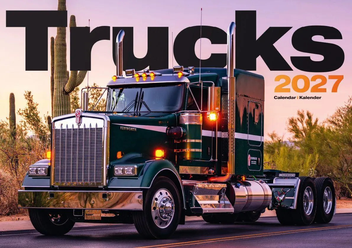 Cover: 9798893613582 | Trucks Kalender 2027 - LKWs - Lastkraftwagen | Kalender | 14 S. | 2027