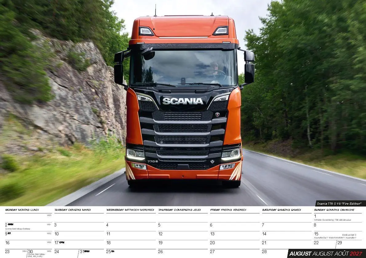 Bild: 9798893613582 | Trucks Kalender 2027 - LKWs - Lastkraftwagen | Kalender | 14 S. | 2027