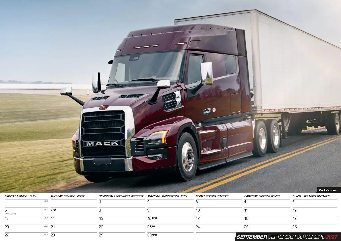 Bild: 9798893613582 | Trucks Kalender 2027 - LKWs - Lastkraftwagen | Kalender | 14 S. | 2027
