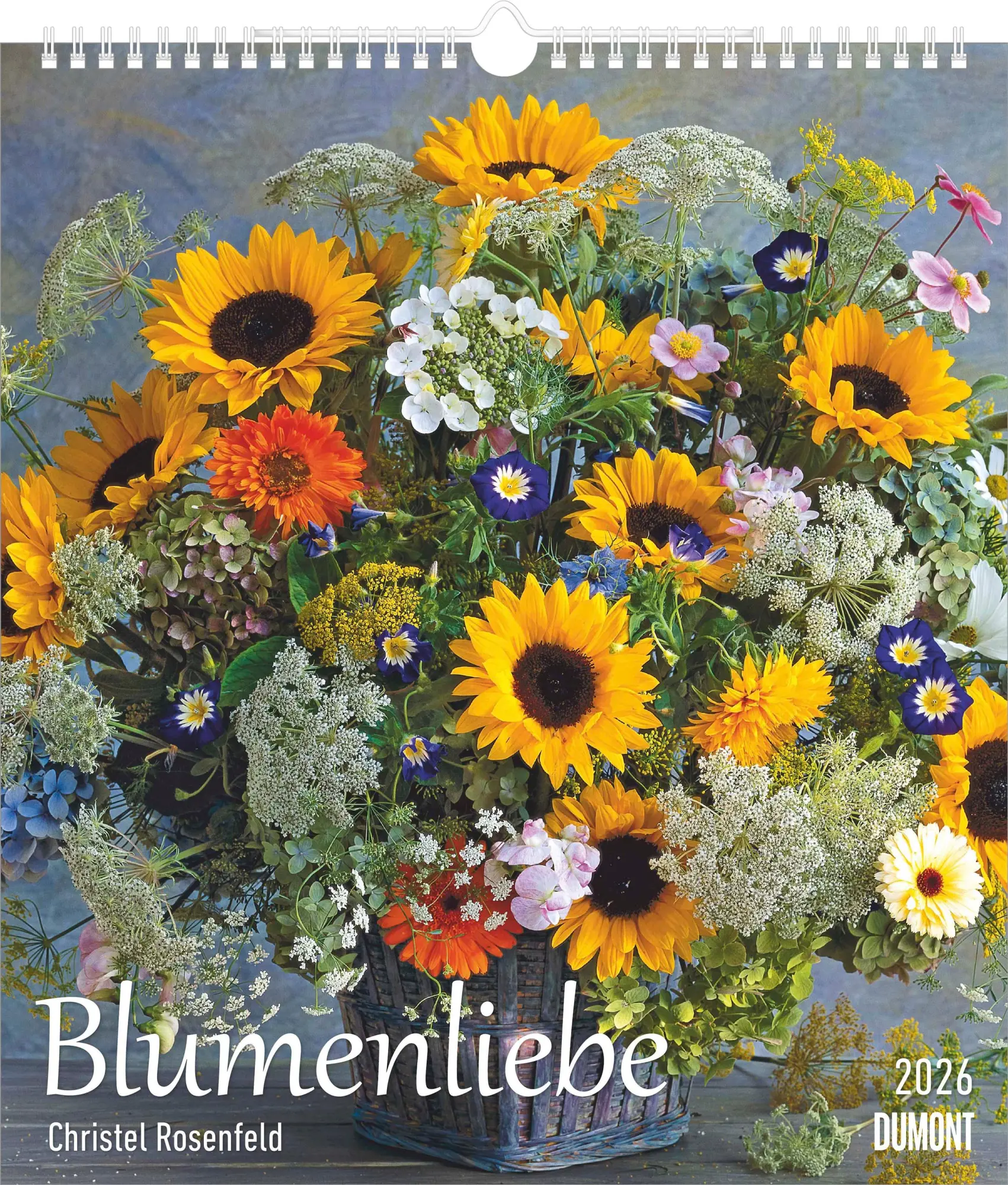 Cover: 4069095003682 | Blumenliebe 2026 - Foto-Kalender - Wand-Kalender - 30x34 -...