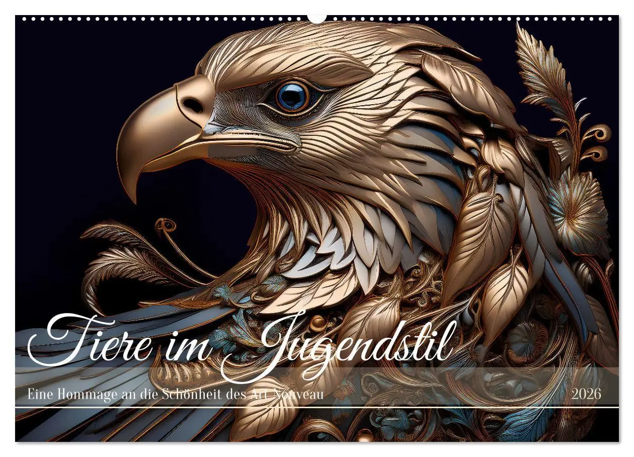 Cover: 9783457373682 | Tiere im Jugendstil - Eine Hommage an die Schönheit des Art Nouveau...