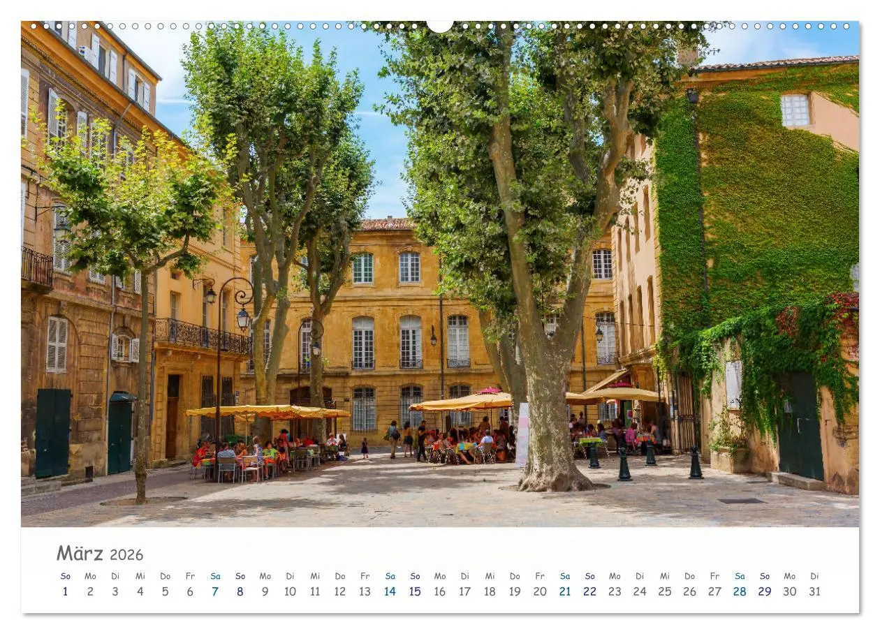 Bild: 9783457683682 | Provence-Alpes-Côte d'Azur (hochwertiger Premium Wandkalender 2026...