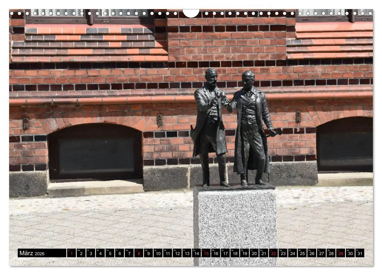 Bild: 9783457823682 | Grabow - Fachwerkstadt an der Elde (Wandkalender 2026 DIN A3 quer),...