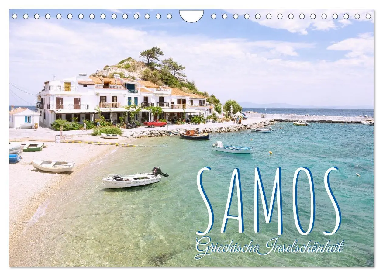 Cover: 9783516603682 | Samos. Griechische Inselschönheit (Wandkalender 2026 DIN A4 quer),...
