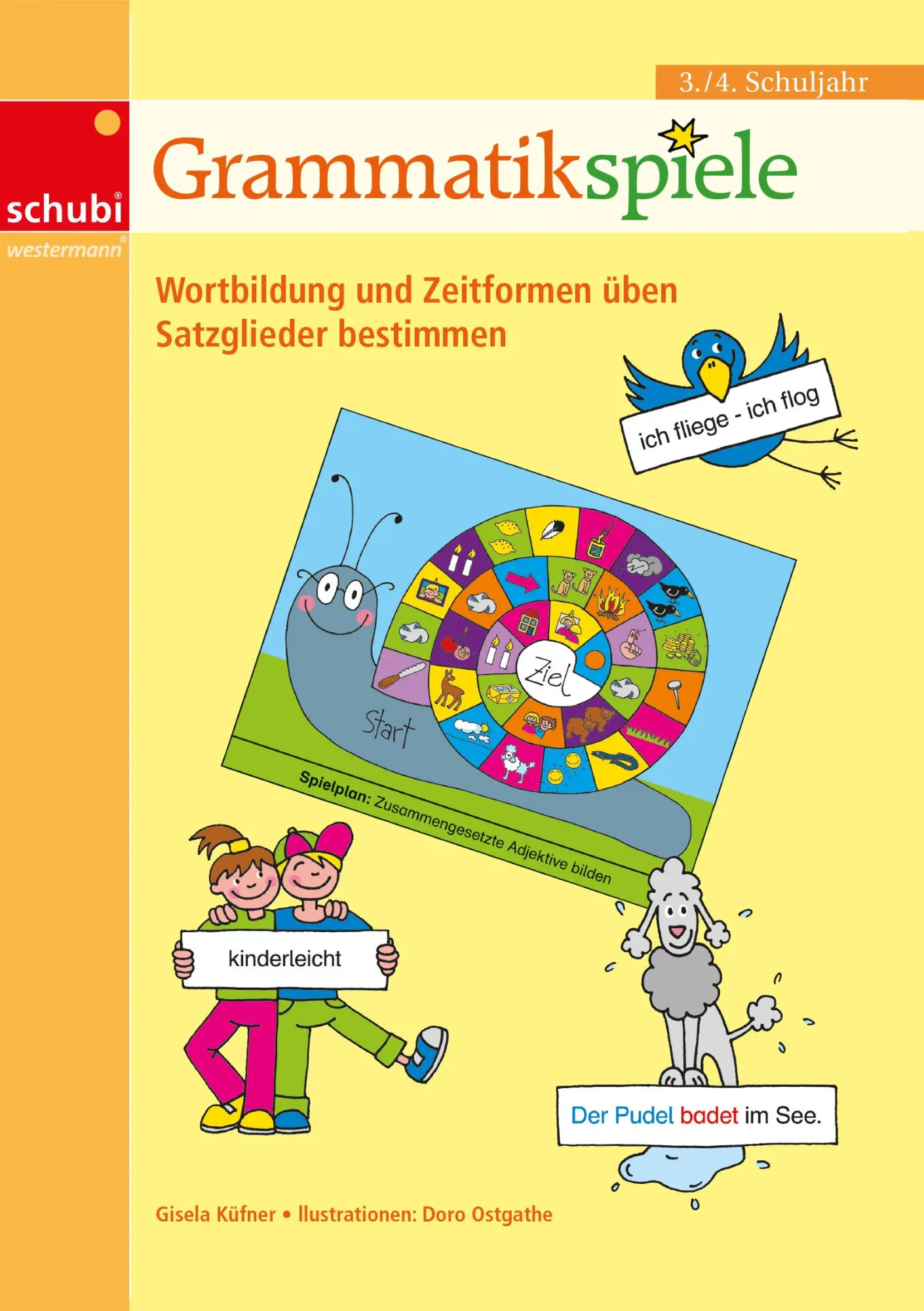 Cover: 9783867233682 | Grammatikspiele. 3. / 4. Schuljahr | Gisela Küfner | Taschenbuch