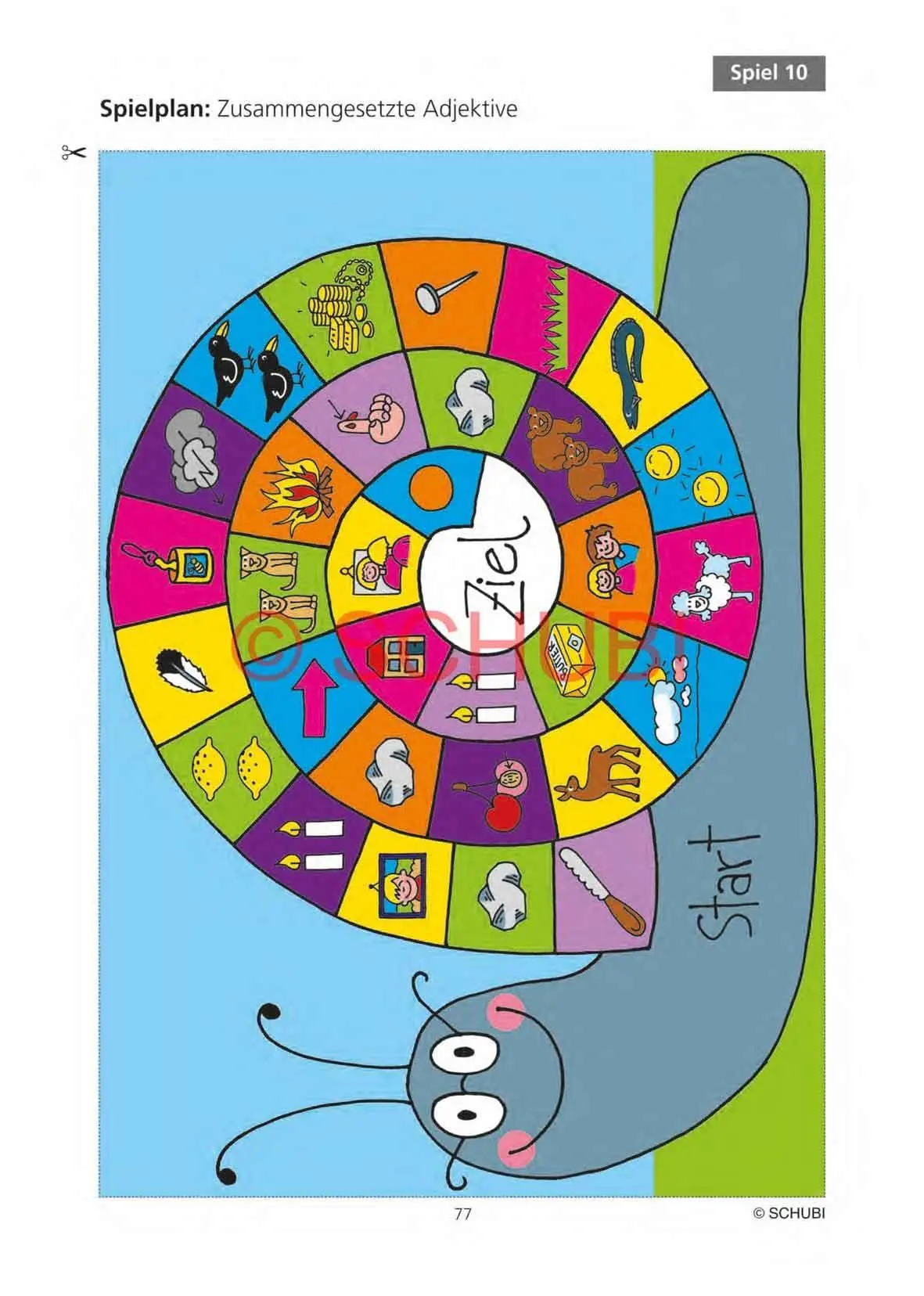 Bild: 9783867233682 | Grammatikspiele. 3. / 4. Schuljahr | Gisela Küfner | Taschenbuch